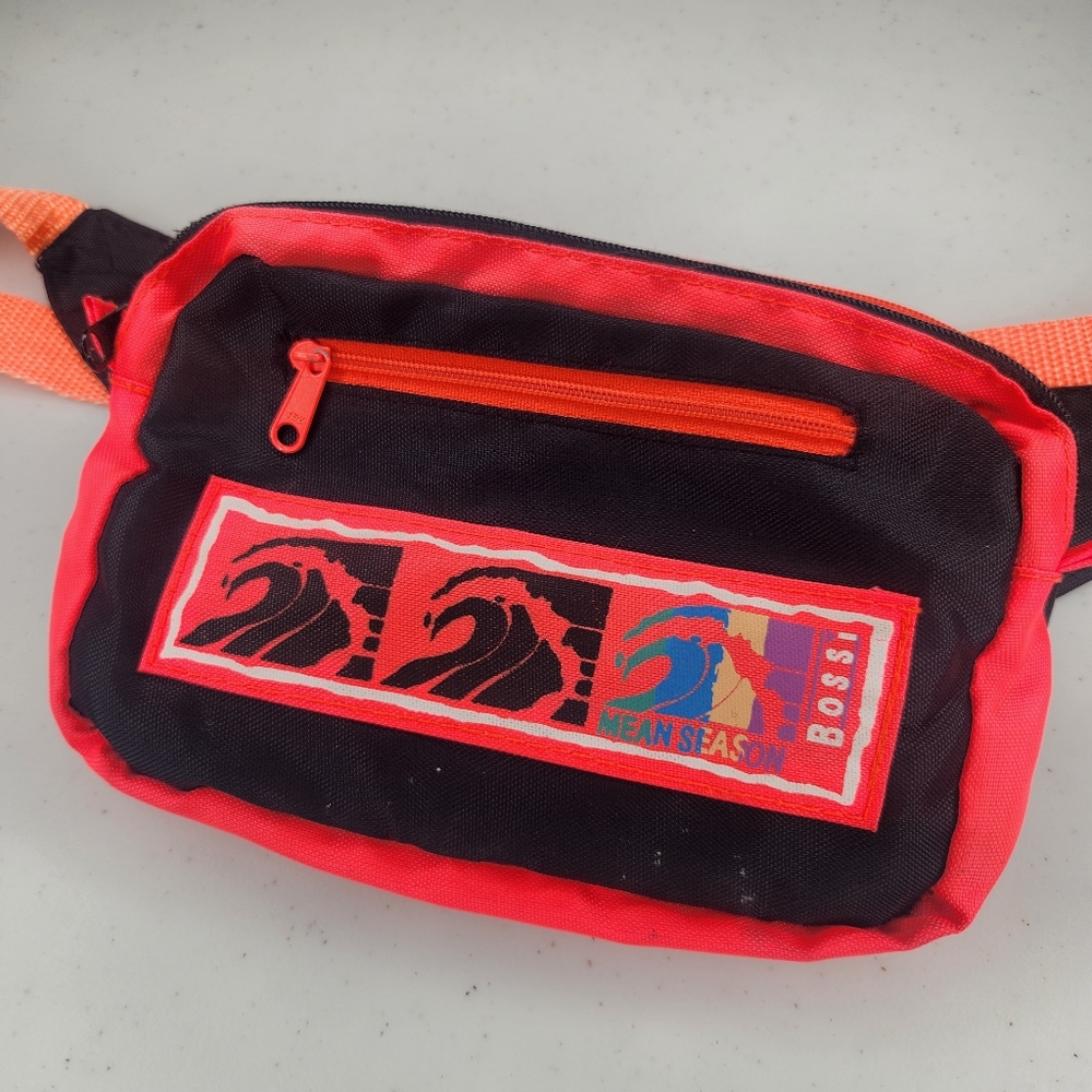 Retro Boss Neon Surfer Fanny Pack Belt Bag